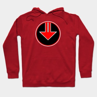 Time Red Badge Hoodie